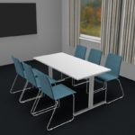 Møtebord/kantinebord i flere størrelser og farger-2057