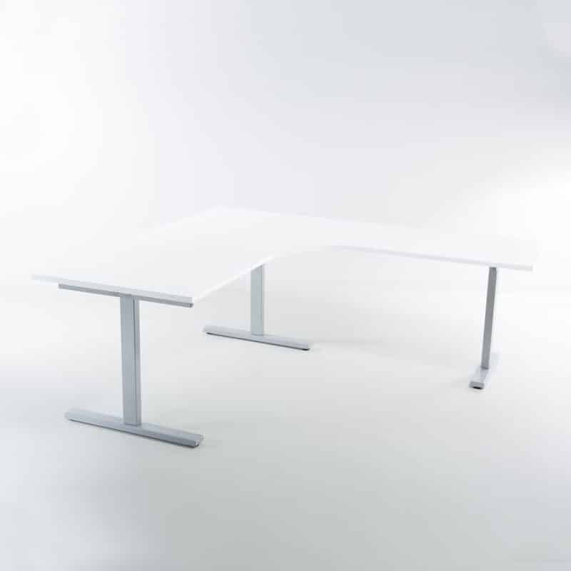 Hev senk skrivebord hvit, 180/80x200/60 *kampanjepris* - Bilde 5
