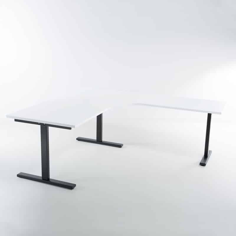 Hev senk skrivebord hvit, 180/80x200/60 *kampanjepris* - Bilde 4