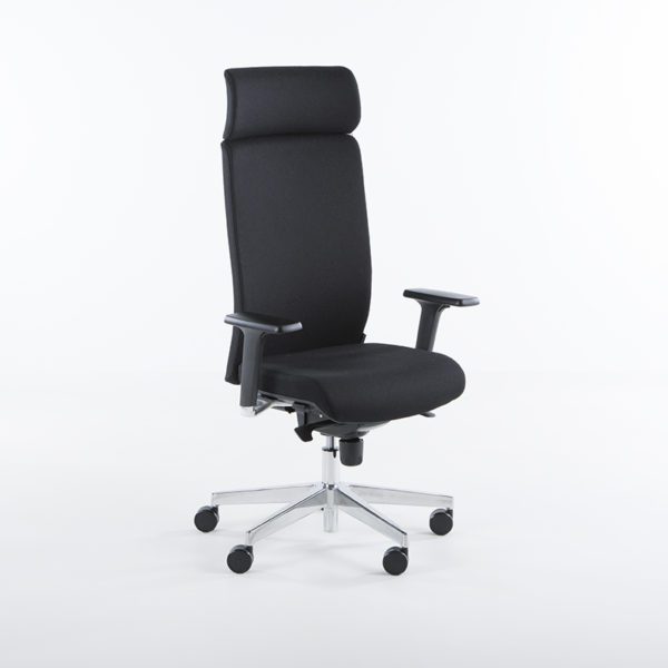 kontorstol, høy rygg, kontorstoler, ergonomisk, rask, levering, fredrikstad, sarpsborg