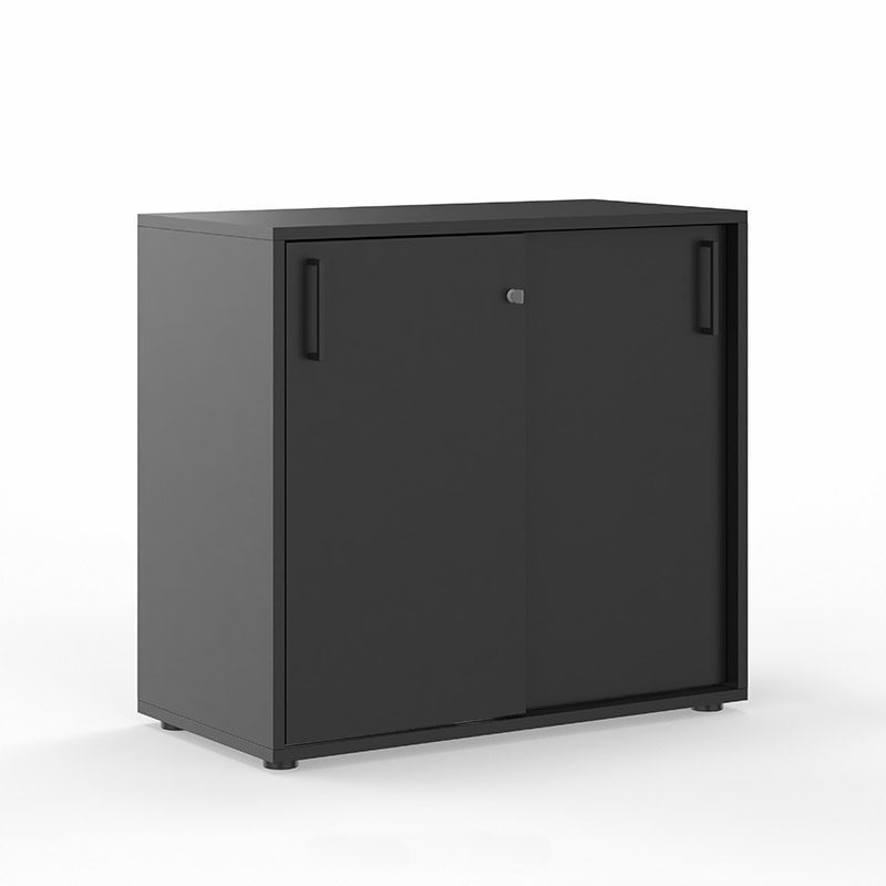 Sort skap til kontoret