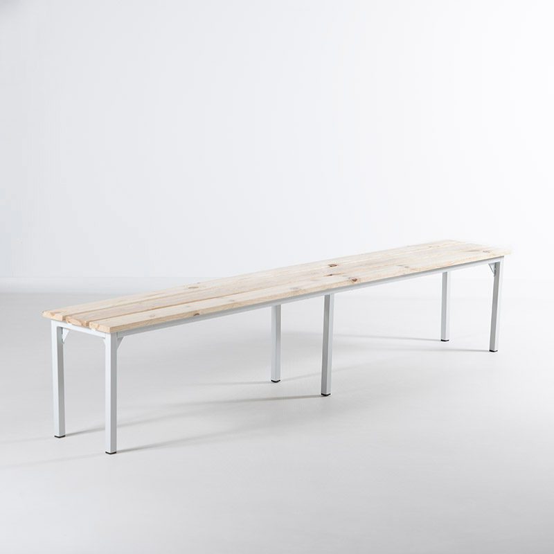 Garderobebenk 200 cm