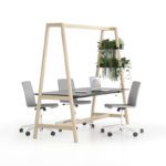 meeting tables NOVA Wood Multipurpose features