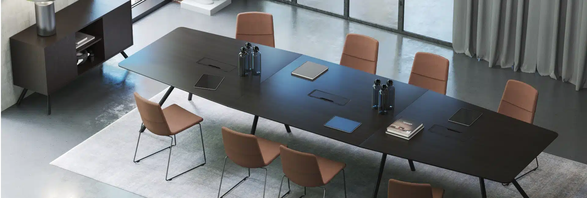 kontormøbler, fellesområde, møtebord