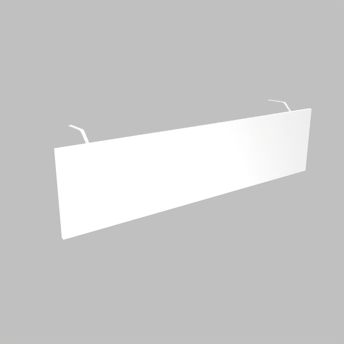 Frontplate hvit til skrivebord, flere størrelser - Bilde 5